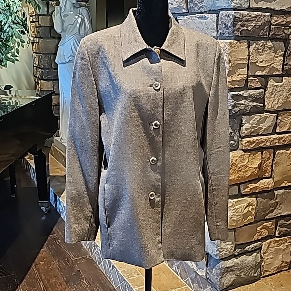 Pendleton all wool button front jacket size 12 - Picture 2 of 9